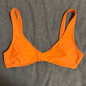 aerie orange bikini top